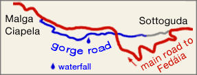 Sottoguda map