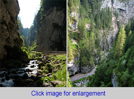 Sottaguda gorge